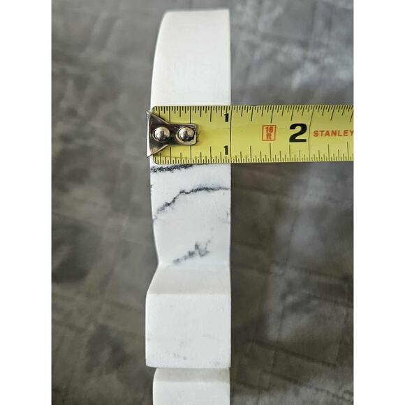 Beautiful White Marble LOVE Home Decor Piece ❤️ 9” X 8” - Picture 6 of 6